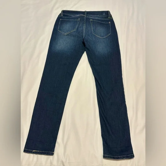 Kenzie Ankle Biter Classic Skinny Jeans Dark Wash NWOT Size 4 Mid Rise Classic - Picture 10 of 13